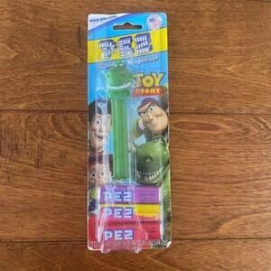 PEZ Toy Story REX Dinosaur Candy Dispenser Disney Pixar Sealed MOC